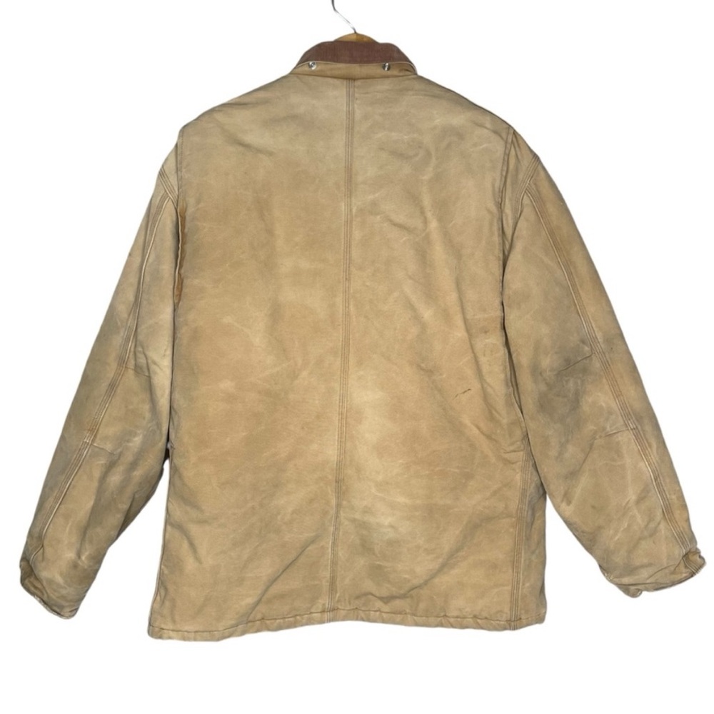 Carhartt chore coat vintage Arctic canvas quilted barn jacket men’s size xxl tan - Picture 3 of 8